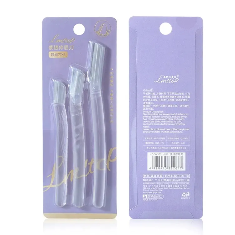 LMLTOP Eyebrow And Facial Razor Pack Of 3 Pcs