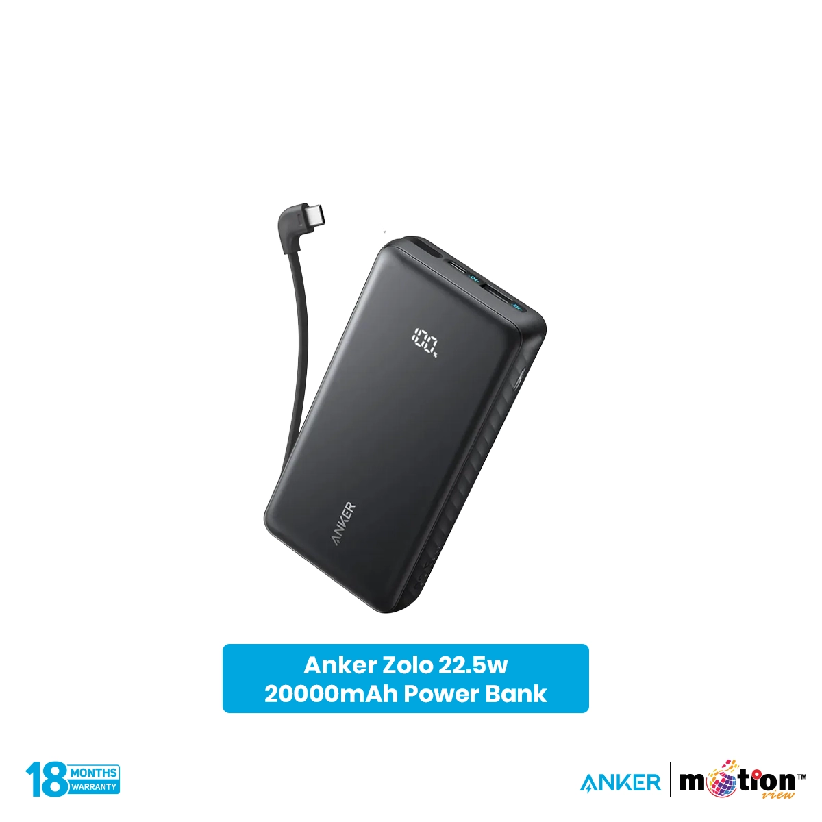 Anker Zolo 22.5w 20000mAh Power Bank