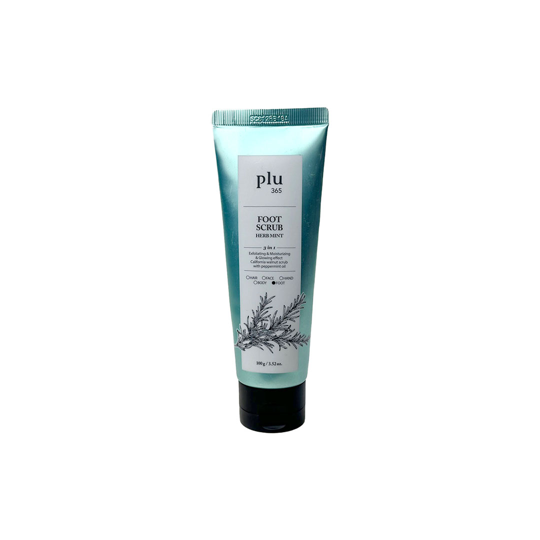Plu365 Foot Scrub Herb Mint 100 g
