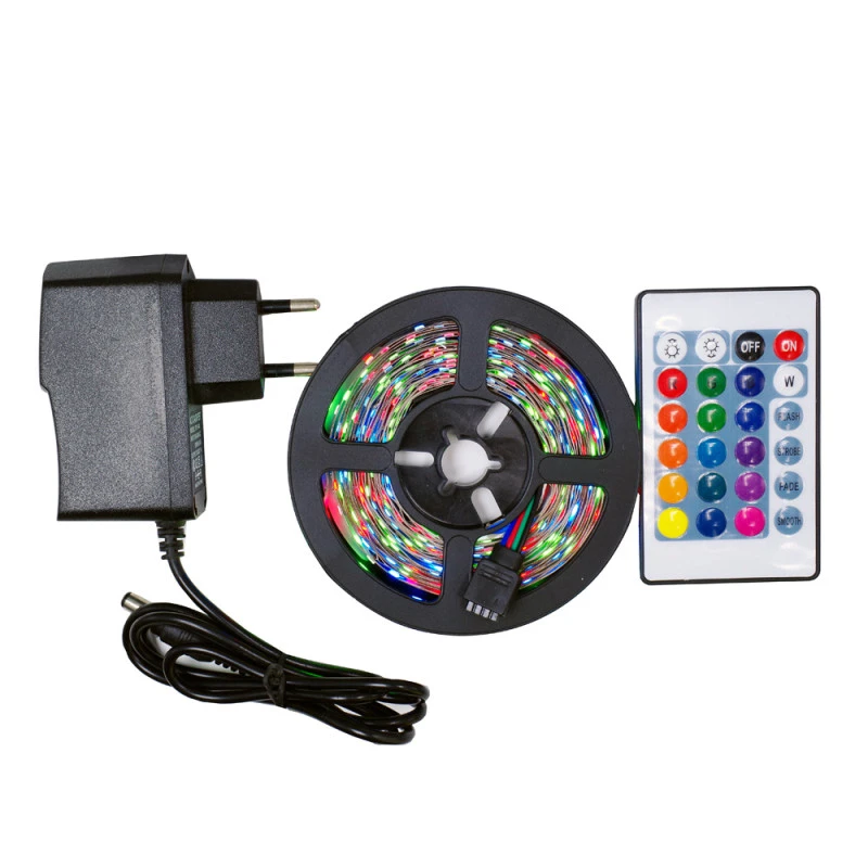 RGB 4 color Remote Control Led Strip Light Complete Kit