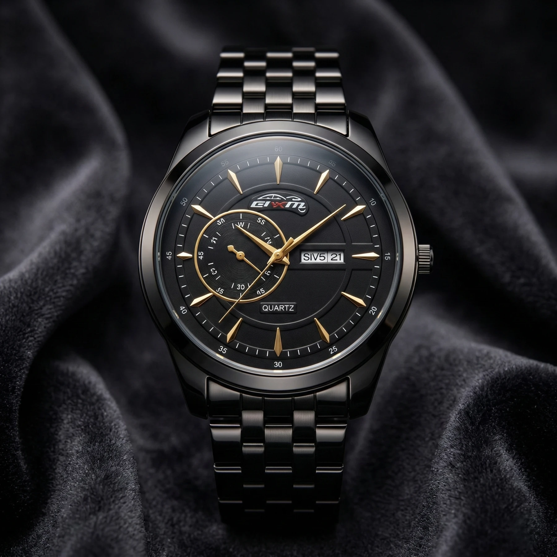 Gixxer Metal chain Watch Water Resistant