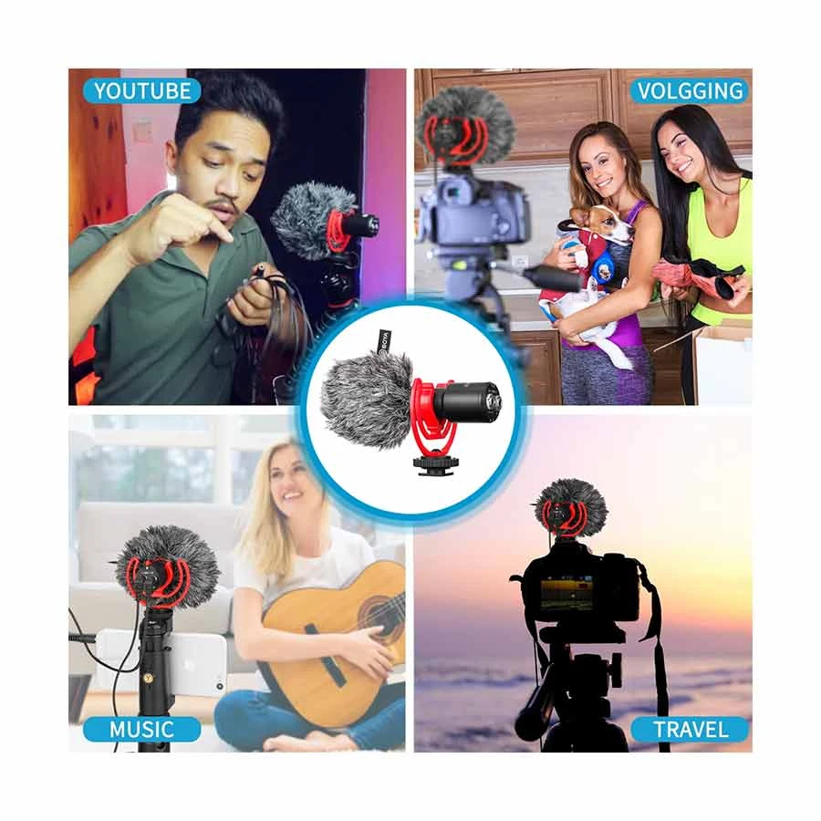 BOYA BY-MM1+ Mini Shotgun Microphone