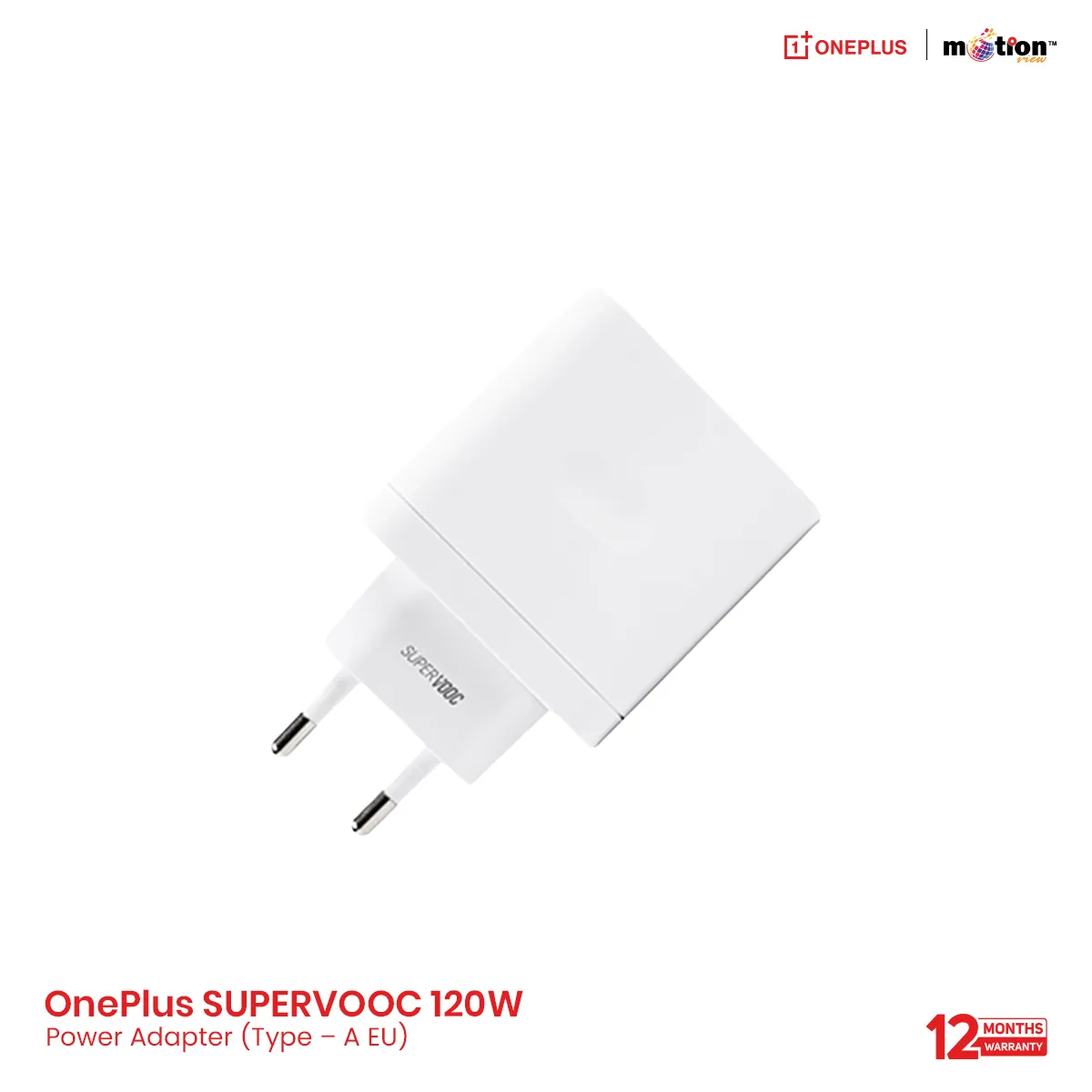 OnePlus SUPERVOOC 120W Power Adapter (Type â A EU)