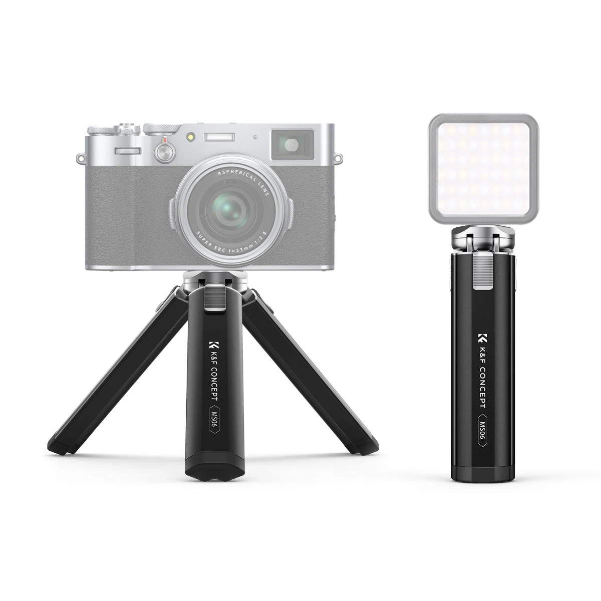 K&F Concept Metal Mini Phone Camera Tripod, 1/4" Screw Table Stand KF09.131