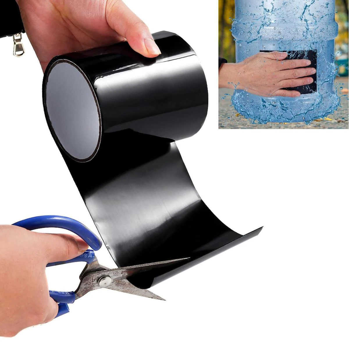 Flex Tape Black Rubberized Waterproof Tape