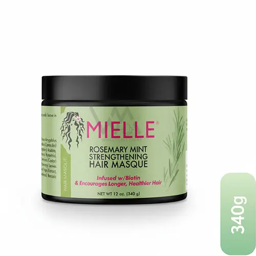 MIELLE ROSEMARY MINT HAIR MASQUE 340g