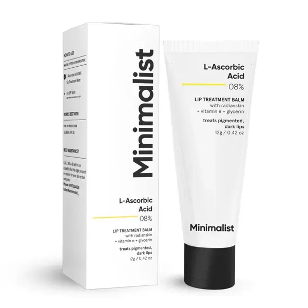 Minimalist L-Ascorbic Acid 8% Lip Treatment Balm 12g