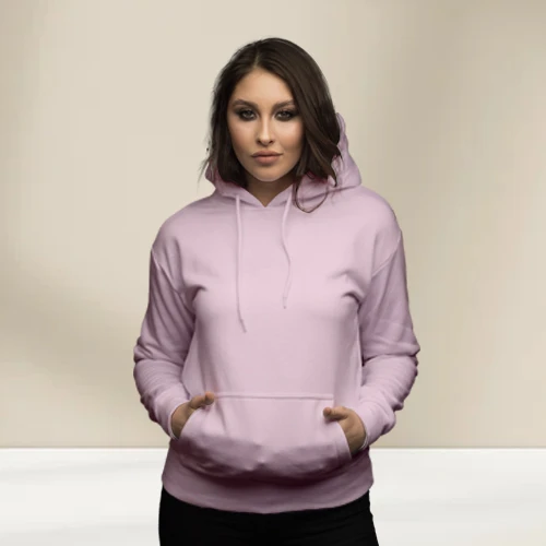 SnowSoft Ladies Hoodie (Pink)