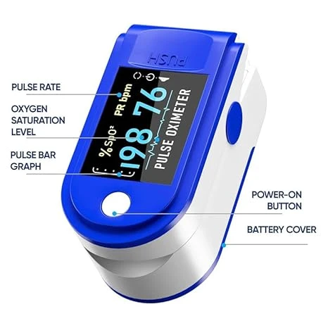 LK87 Fingertip Pulse Oximeter And thermometer Combo Offer