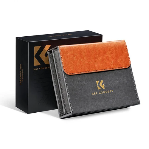 K&F Concept 4-Pocket Filter Case – Holds 3 x 100mm & 1 Circular Filter KF13.106