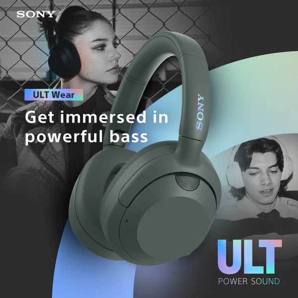Sony WH-ULT900N WEAR Headphones: Ultimate Bass and Noise Cancelling | Official Sony