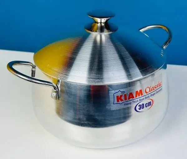 KIAM Classic Belly Shape Saucepan 24