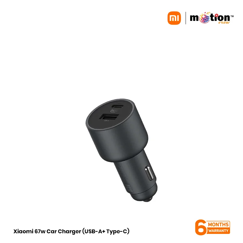 Xiaomi 67w Car Charger Usb A Type C