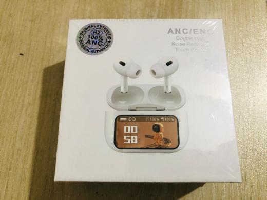 E9 Pro Touch AirPods with LED Display (ANC & ENC Supported)