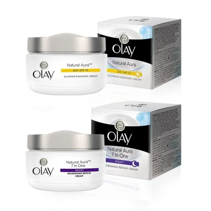 Olay Natural Aura Natural Cream 50gm Combo Pack