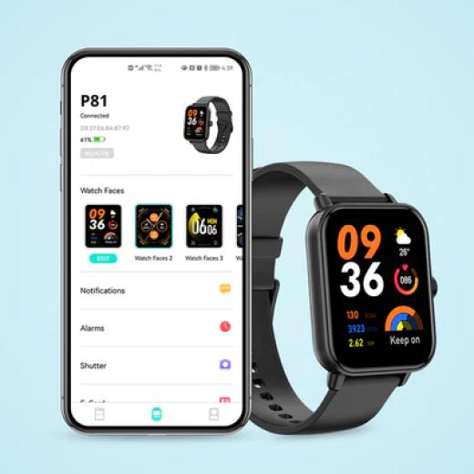 COLMI P81 Voice Calling Smart Watch Ultra, Bluetooth Smartwatch Men Women
