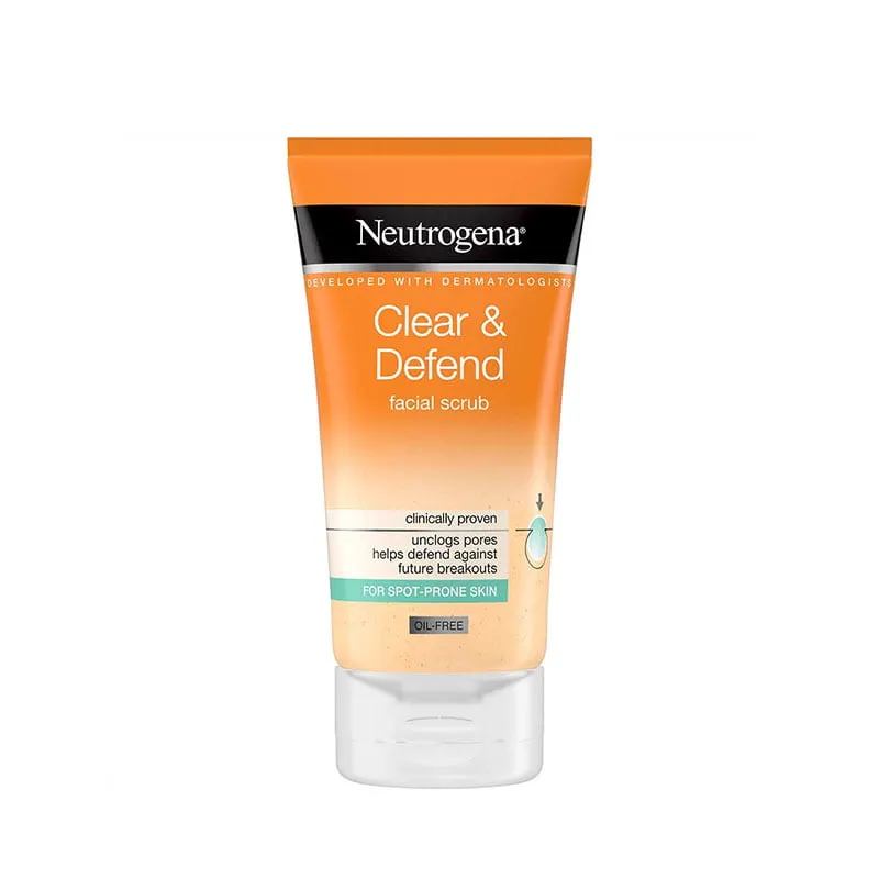 Neutrogena Clean & Defend Facial Scrub 150 ml