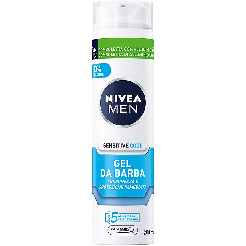 Nivea Men Sensitive Cool Gel Da Barba 200ml