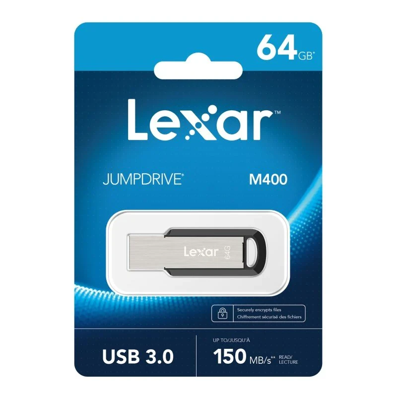 Lexar JumpDrive M400 USB 3.0 Pen Drive- 64GB