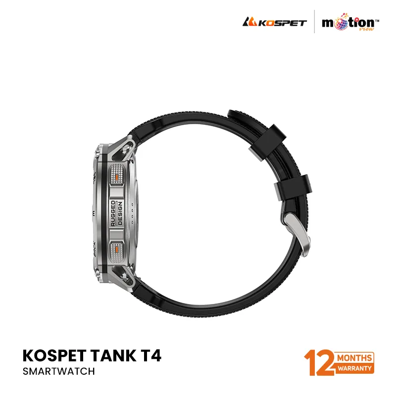 KOSPET TANK T4 Smartwatch with 10 ATM