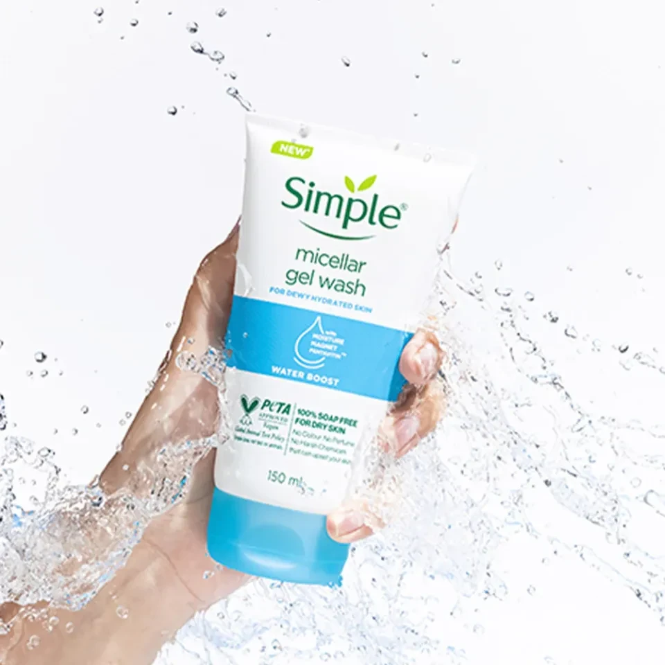 Simple Face Wash - Simple Water Boost Micellar Facial Gel Wash 150ml