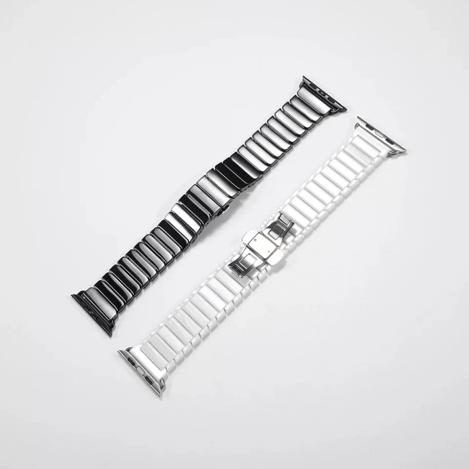 49mm Ceramic strap for smartwatch – Black