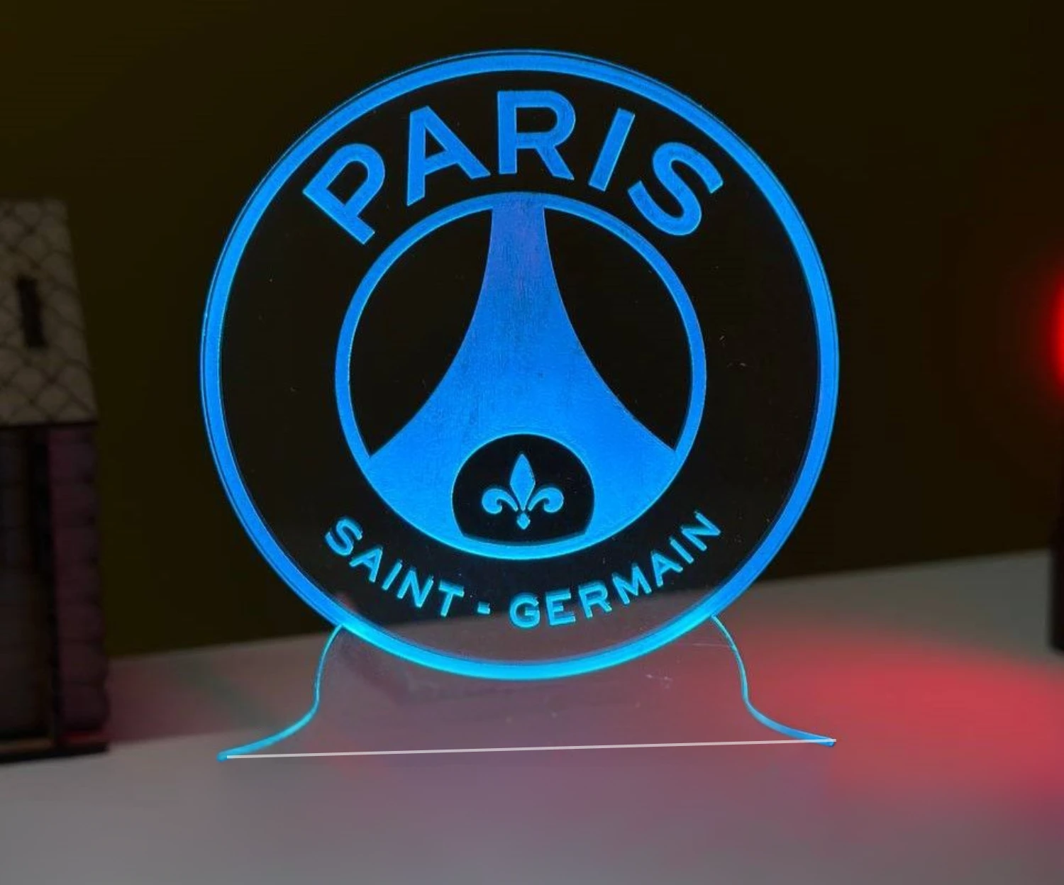 GearUP Acrylic Multicolor Night Lamp (Only Acrylic) PSG Logo – 20 pcs