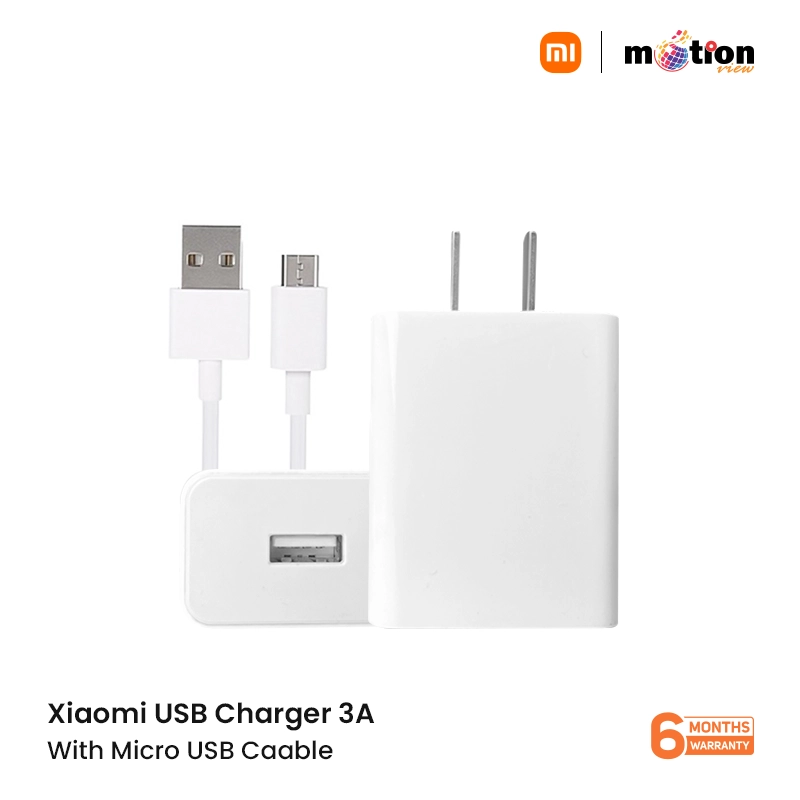 Xiaomi 3A Charger With Micro USB Cable