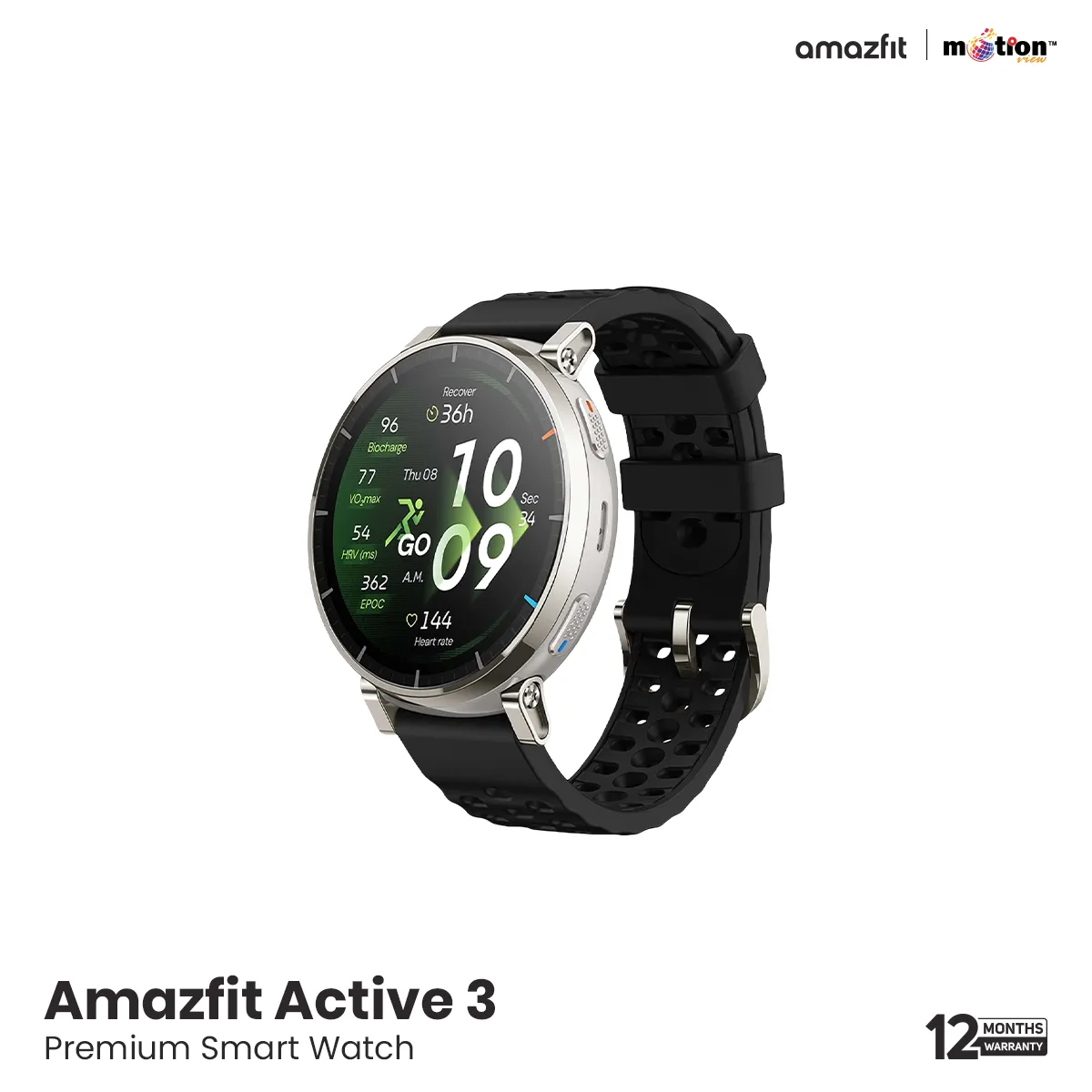 Amazfit Active 3 Premium Smart Watch