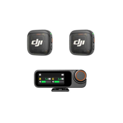 DJI Mic 3 Compact Wireless Microphone (1 TX + 1 RX)