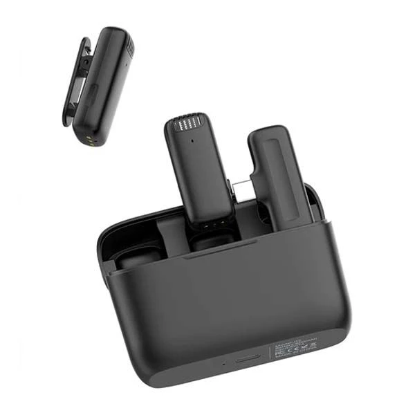 Ulanzi J12 Dual Wireless Microphone with Charging Case For Type-C