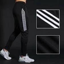 Men's Casual Sports Trouser- 3stripe
