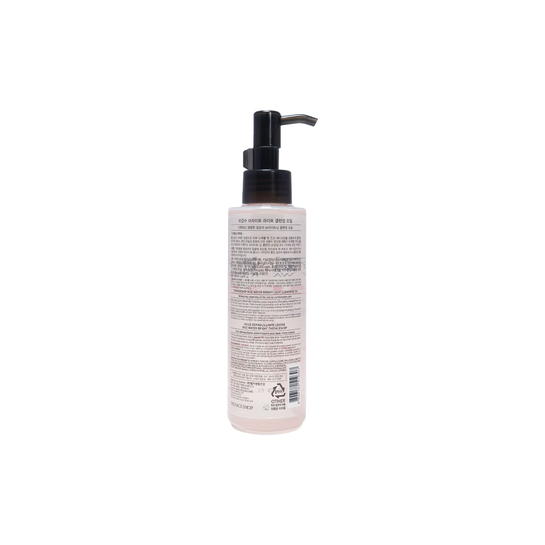 The Face Shop Rice Water Bright Cleansing Oil 150 ml – Light