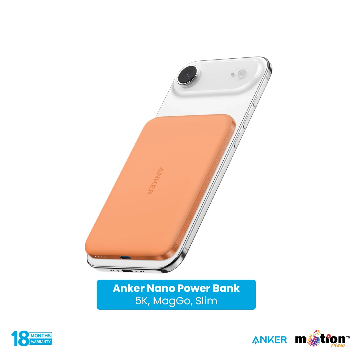 Anker Nano MagGo Slim 5000mAh Power Bank