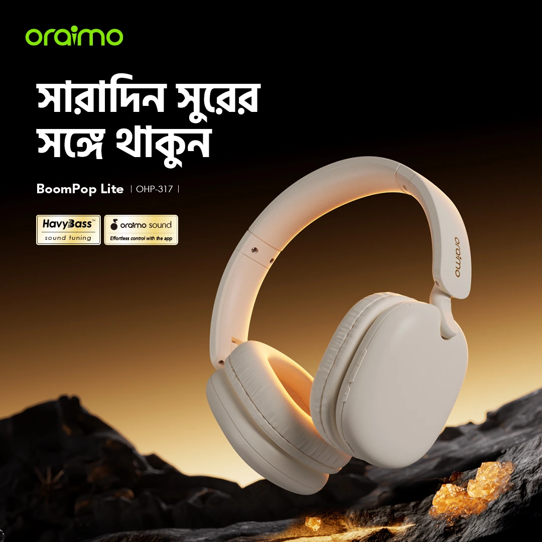 ওভার-এয়ার হেডফোন BoomPop Lite OHP-317