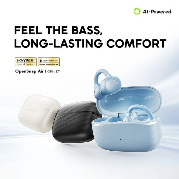 Oraimo OpenSnap Air Open-Ear True Wireless Earbuds