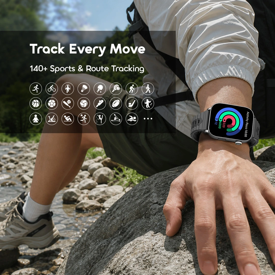 oraimo Smart Watch Watch Nova 2 Air OSW-814S 08 140+ Sports & Route Tracking