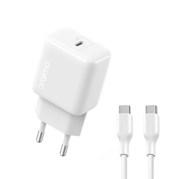 Oraimo PowerCube 202 EU Type 20W Compatible Charger Kit