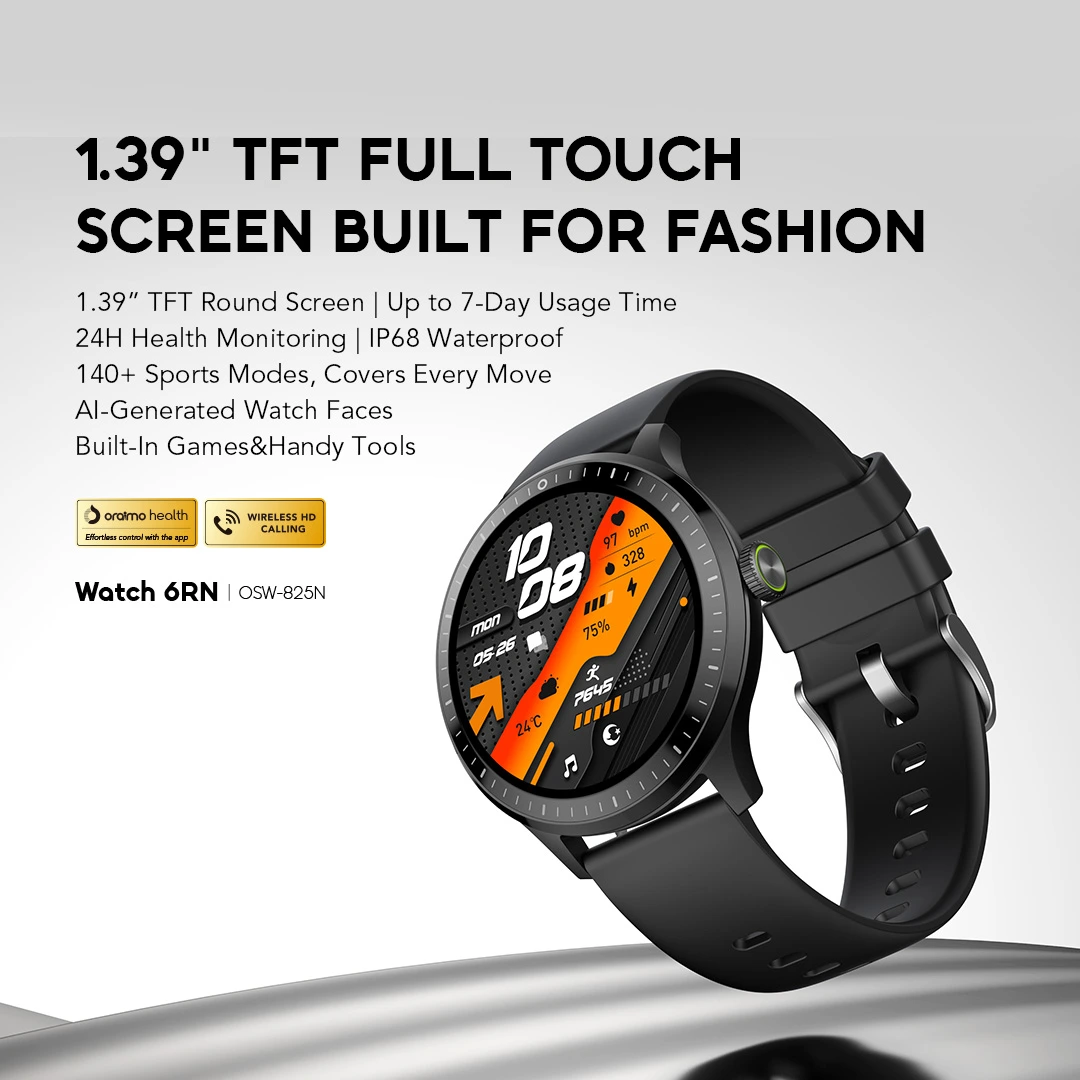 oraimo smart watch watch 6rn OSW-825N 01 main