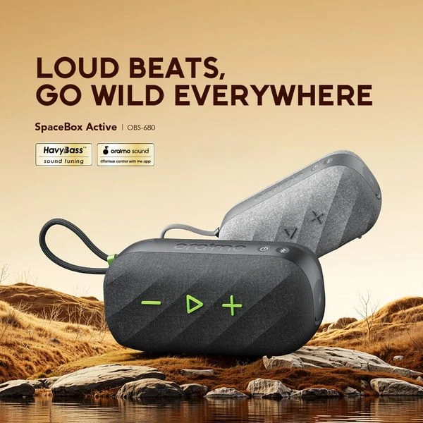 Oraimo SpaceBox Active 25W Powerful FM Custom Portable Wireless Speaker