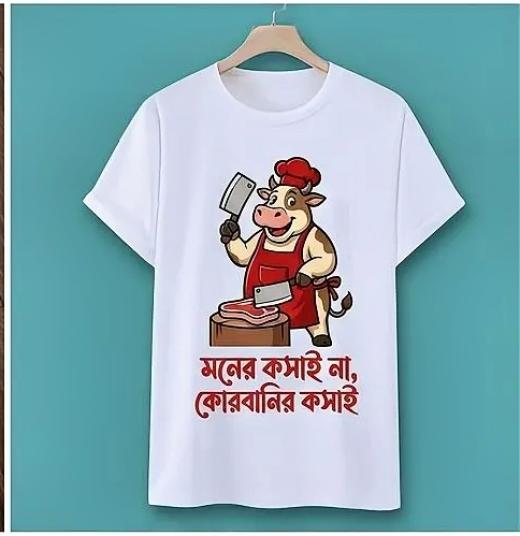 কুরবানী ঈদ স্পেশাল পিস টি-শার্ট