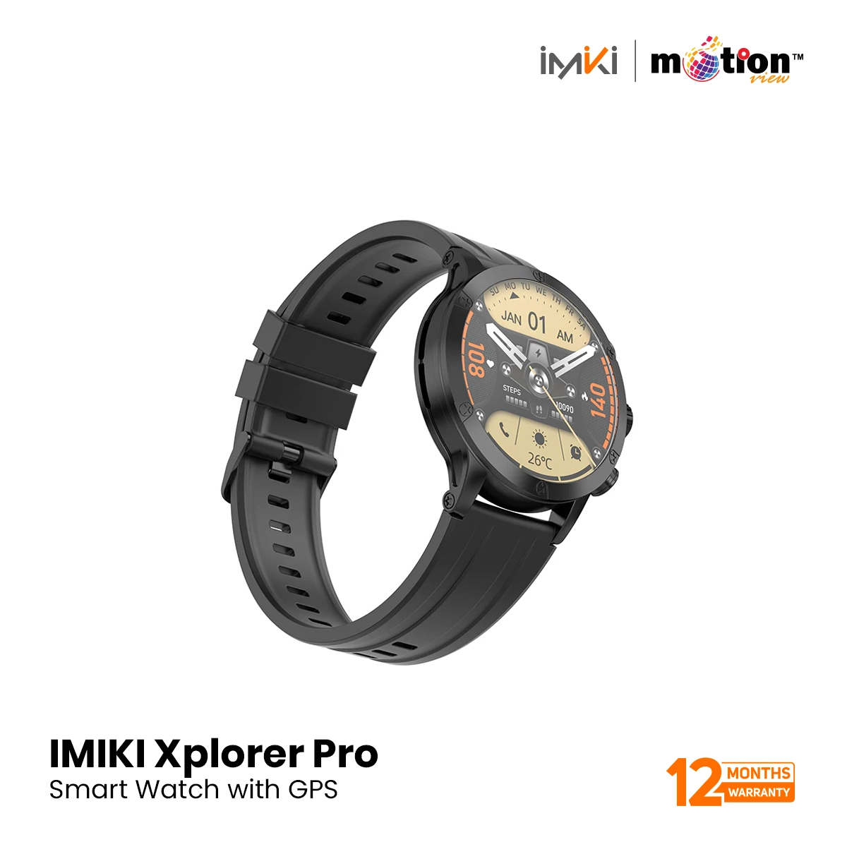 IMIKI Xplorer Pro Smart Watch with GPS