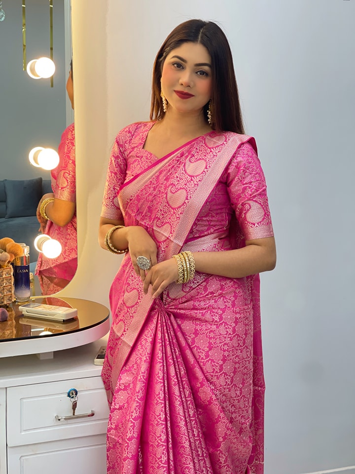 Kanjivaram katan Sharee