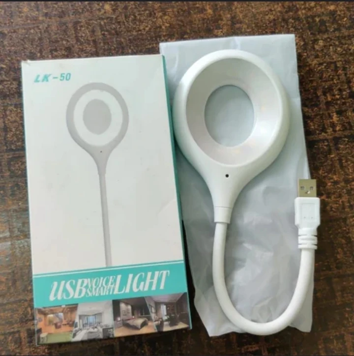 USB Smart Voice Control LED Desk Lamp