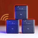 SX9 Dual Mini Wireless Microphone For Type C & 3.5 Interface (1:2)
