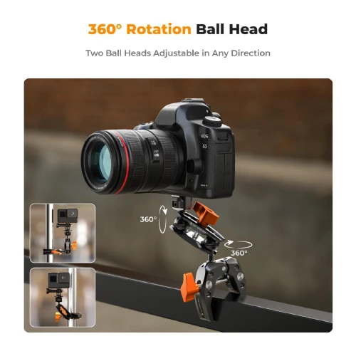 K&F Concept MS-13 Magic Arm with Super Clamp Set