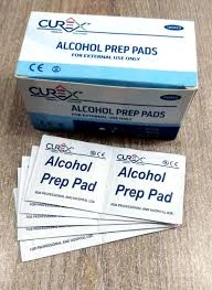 Curex Alchohol Prep Pads 100pcs Box