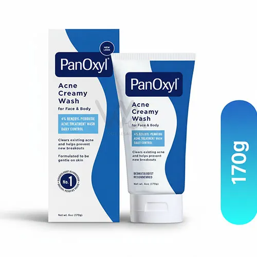 PanOxyl Acne Creamy Wash Benzoyl Peroxide Daily Control 170g