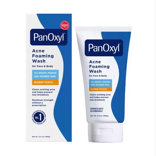 PanOxyl Acne Foaming Wash 10% Benzoyl Peroxide Acne Treatment Wash 156g