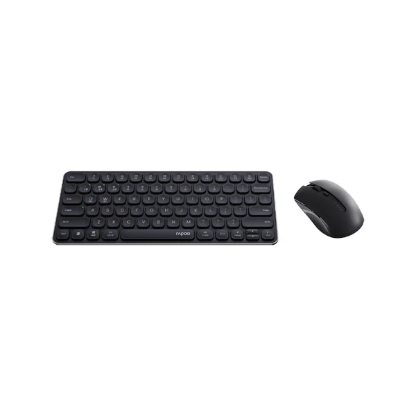 Rapoo 9050S Multi-Mode Wireless Ultra-Slim Keyboard & Mouse Combo – Black